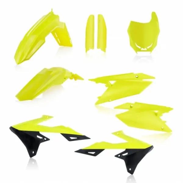 Gecertificeerd Acerbis plastic kit Fluor Geel Suzuki RM-Z 250 19- & RM-Z 450 18-