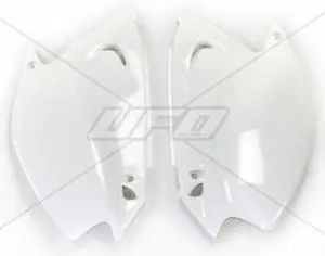 UFO Zijnummerborden Wit Kawasaki KX 125/250 03-08 Beperkte Voorraad