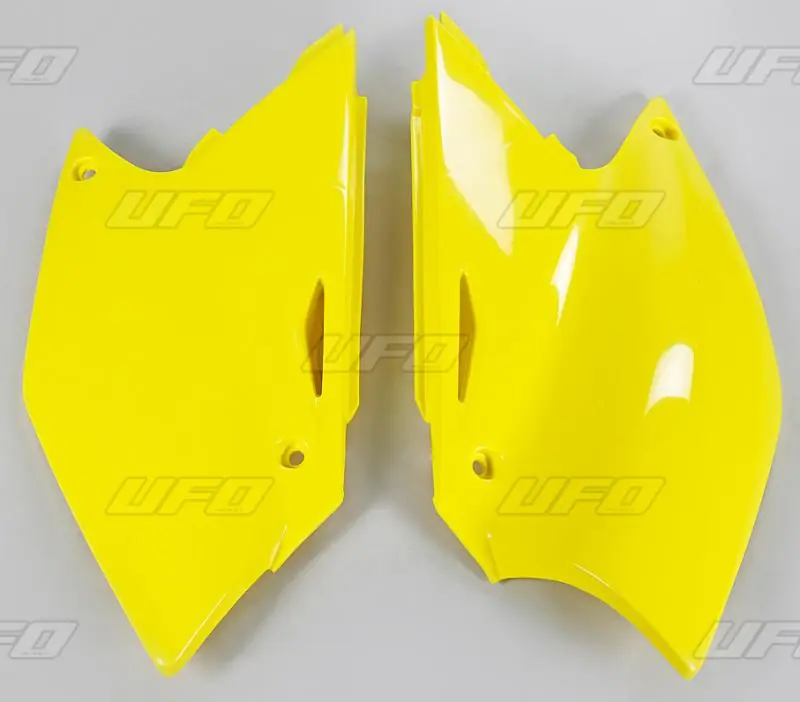 UFO Zijnummerborden Geel Suzuki RM-Z 250 04-06 Express Levering