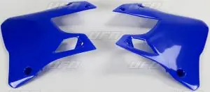 Laatste Kans UFO radiator kappen Blauw Yamaha YZ 125/250 96-01