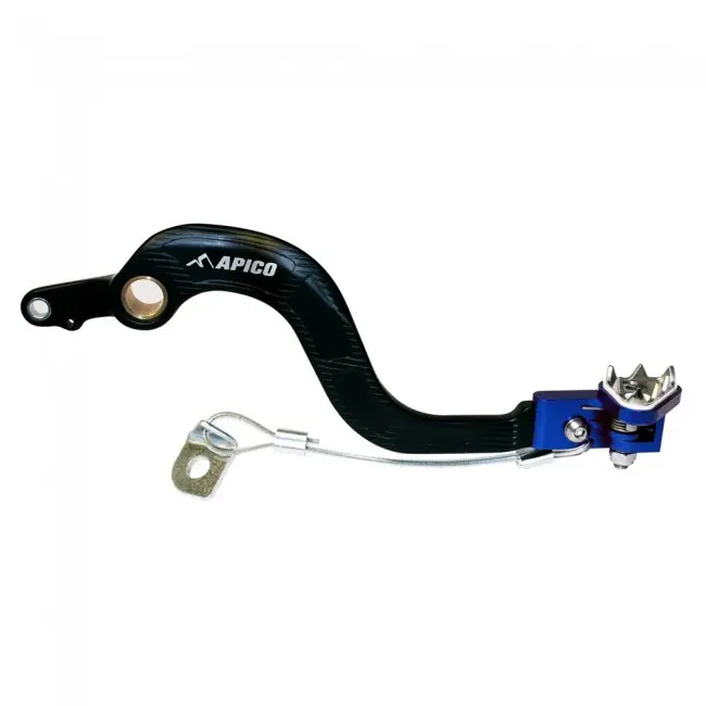 Seizoensaanbieding Apico Rempedaal + Brake Saver zwart / blauw KTM SX/SX-F 125-450 07-15 & EXC/EXC-F 125-500 08-16 & Husqvarna TC/FC 125-450 14-15 & TE/FE 125-501 14-16