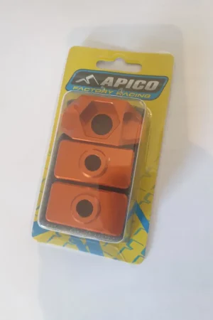 Apico achteras blokken Oranje KTM SX 50 09-19 & Husqvarna TC 50 17-19 Hete Deal