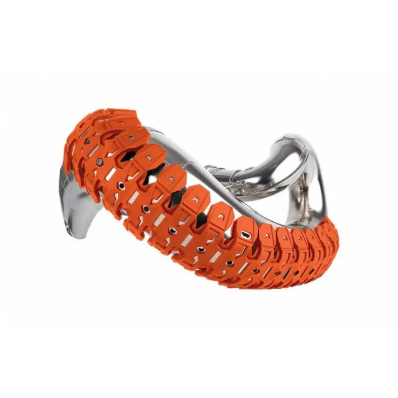 Snelle Levering Polisport Armadillo universele 2 takt uitlaat bocht bescherming Oranje
