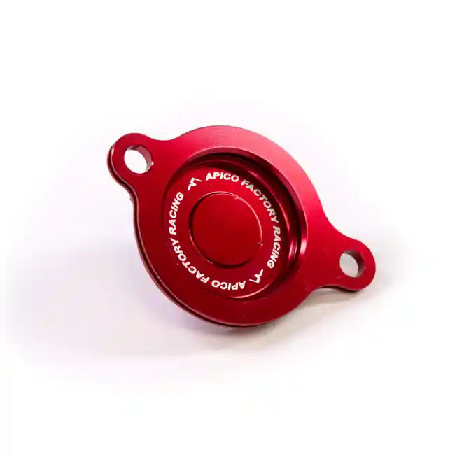 Exclusieve Aanbieding Apico Oliefilter Deksel Rood Honda CRF 250R 18-20 & CRF 250RX 19-20 & CRF 450R 17-20 & CRF 450RX 17-20
