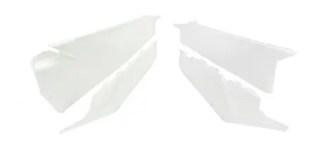Koop Online Acerbis Zijnummerborden Wit Husqvarna TC/FC 125/250/350/450 19- & TE 250/300 20- & FE 250/350/450/501 20-