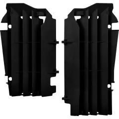 Dagaanbieding Polisport radiator lammellen plastic Zwart Kawasaki KX 250F 17-