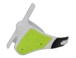 Merkproduct FM Enkel beschermers Zwart / Wit / Fluor Geel voor FM MX Crosslaarzen Typhoon 2
