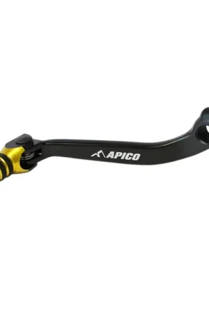 Uitverkoop Apico Elite schakelpook zwart / geel Suzuki RM-Z 250 07-