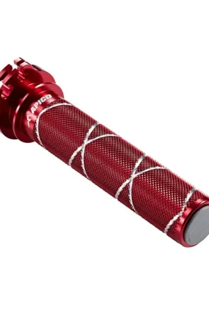 Snelle Levering Apico gashendel aluminium buis + lager rood KTM SX 85 03-17 & SX/EXC 125-300 98-16 & Husqvarna TC 85 14-17 & TC 125/250 14-16 & TE 125 125-300 14-16 & Honda CR 125-500 89-07 & Beta RR 125-300 13-