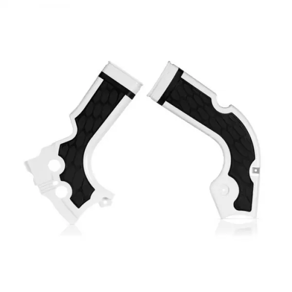 Acerbis X-Grip frame beschermers wit / zwart Honda CRF 250R 14-17 & CRF 450R 13-16 Must-Have