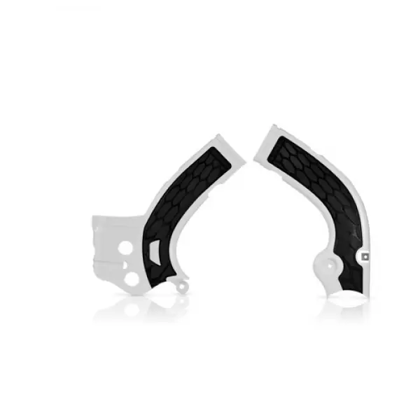 Nieuw Acerbis X-Grip frame beschermers wit / zwart Yamaha YZ 250F 14-16 & YZ 450F 14-15 & WR 250F 15-16