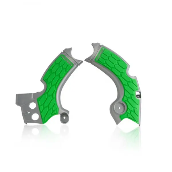 Acerbis X-Grip frame beschermers grijs / groen Kawasaki KX 250F 15- Must-Have