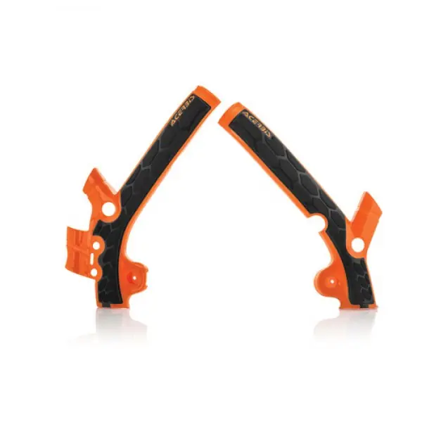 Acerbis X-Grip frame beschermers oranje / zwart KTM SX 85 18- & Husqvarna TC 85 18- & Gas Gas MC 85 2021 Aanbieding