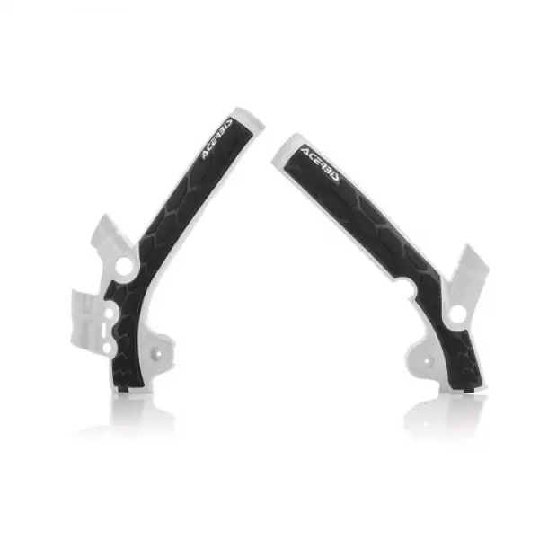 Direct Verzonden Acerbis X-Grip frame beschermers wit / zwart KTM SX 85 18- & Husqvarna TC 85 18- & Gas Gas MC 85 2021