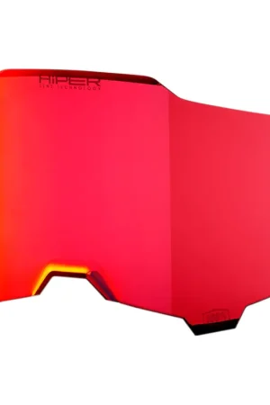 100% Mirror Red Lens voor 100% Armega Hiper crossbril Direct Beschikbaar