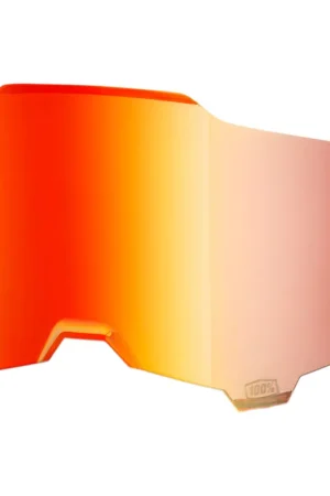 100% Mirror Red Lens voor 100% Armega crossbril Direct Verzonden