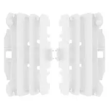 Gecertificeerd Polisport radiator lammellen plastic Wit Yamaha YZ 250F/450F 07-09