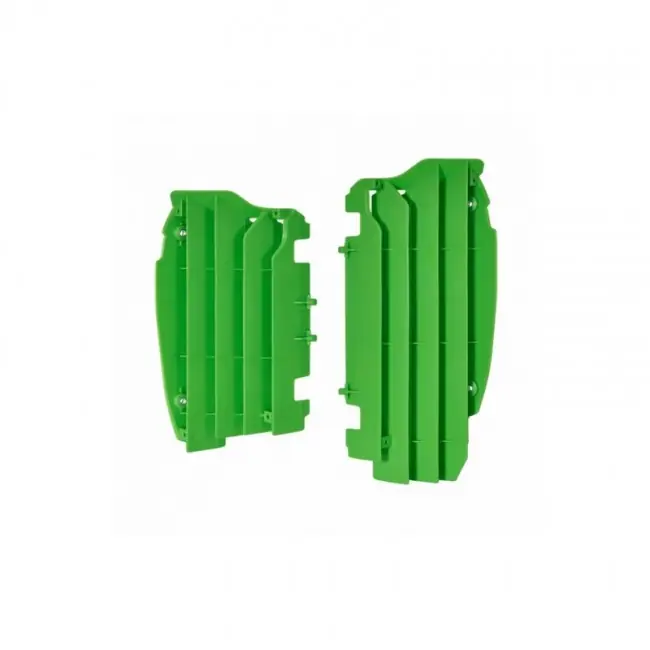 Direct Beschikbaar Polisport radiator lammellen plastic Groen Kawasaki KX 450F 12-15