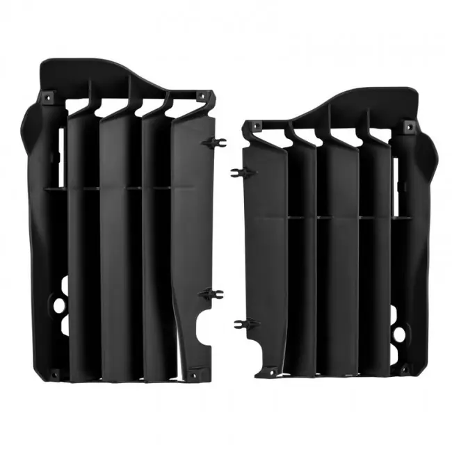 Gecertificeerd Polisport radiator lammellen plastic Zwart Honda CRF 250R 14-15