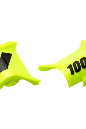 100% Forecast Canister set Fluor Geel geschikt voor 100% Forecast Accuri 1/2 Racecraft 1/2 & FMF crossbrillen Premium