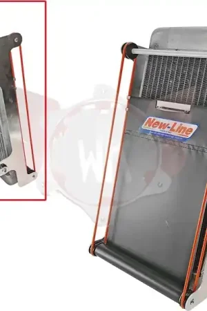 X30 radiateurscherm compleet met bevestiging voor grote radiateur X30 Beperkte Voorraad