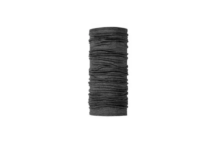 Lightweight Merino Wool Solid Grey Korting