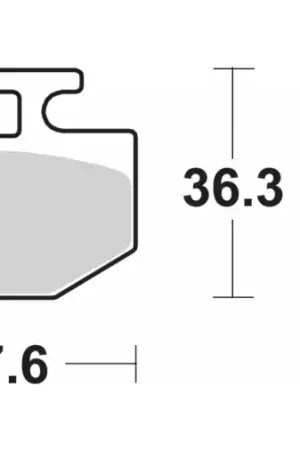 112HF BRAKE PADS ORGANIC Beperkte Voorraad