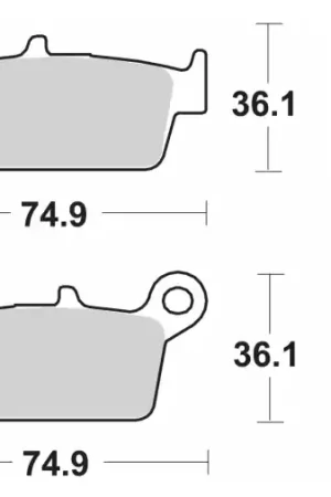 121HF BRAKE PADS ORGANIC Must-Have