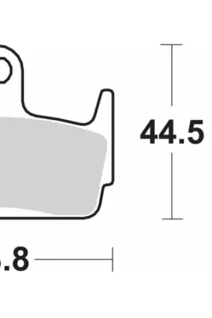 129HF BRAKE PADS ORGANIC Express Levering