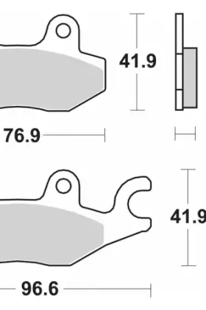 119MS BRAKE PADS SINTER Merkproduct