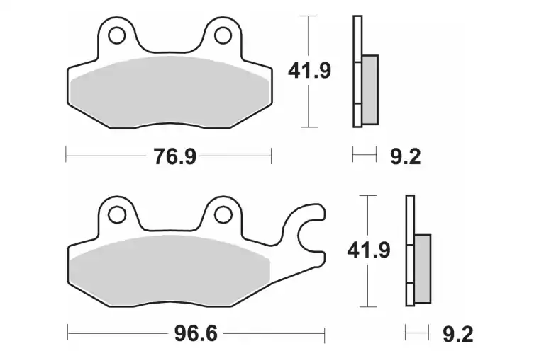 119MS BRAKE PADS SINTER Merkproduct
