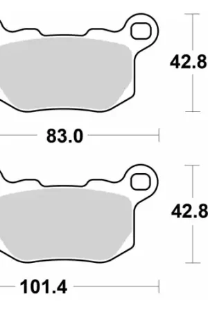 1002SI BRAKE PADS SINTER Flitsaanbieding