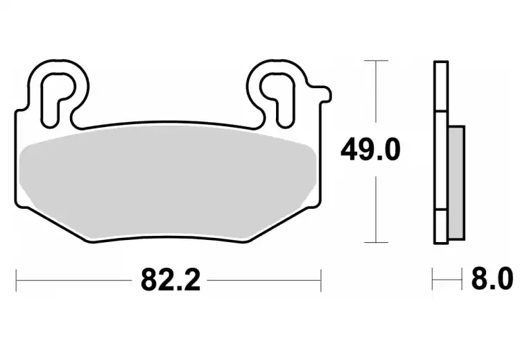 1004HS BRAKE PADS SINTER Bestel Nu