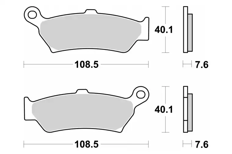 1005LS BRAKE PADS SINTER Superprijs