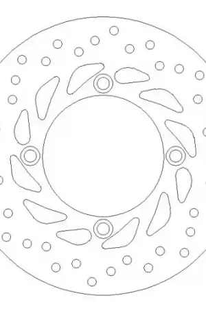 FMD0009R FIXED BRAKE DISC Populair