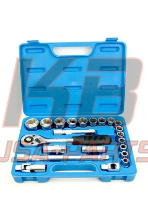 009573 | Benson Tools 1/2 doppenset 3/8 – 1.1/4 22 delig Beperkt Aanbod