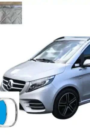 Raamisolatie set 8 Delig voor en achterzijde Mercedes Vito Tourer V-Klasse vanaf 2015 (Korte wielbasis L1) Favoriet