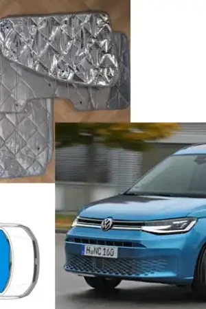 Aanbieding Raamisolatie Volkswagen Caddy Vanaf 2020 (8 delig) woongedeelte korte wielbasis