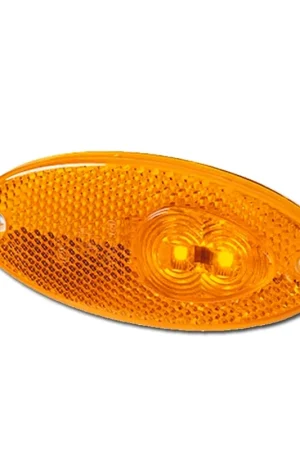 Alleen Vandaag Hella Zijmarkering met Reflector Ovaal Inbouw Oranje