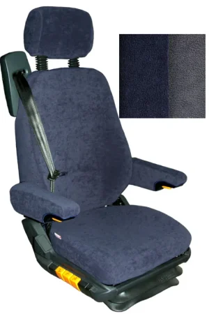 Stoelhoezen Fiat Ducato, Citroen, Peugeot ISRI Stoel Type 1000-337 Blauw/Grijs (set 2 Stuks) Alleen Vandaag
