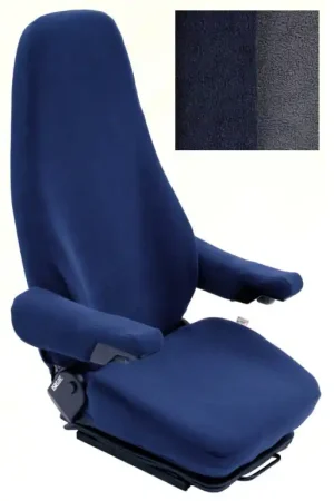 Stoelhoezen Fiat Ducato, Citroen, Peugeot ISRI Stoel jaren vanaf 2001 Blauw/Grijs (set 2 Stuks) Hete Deal