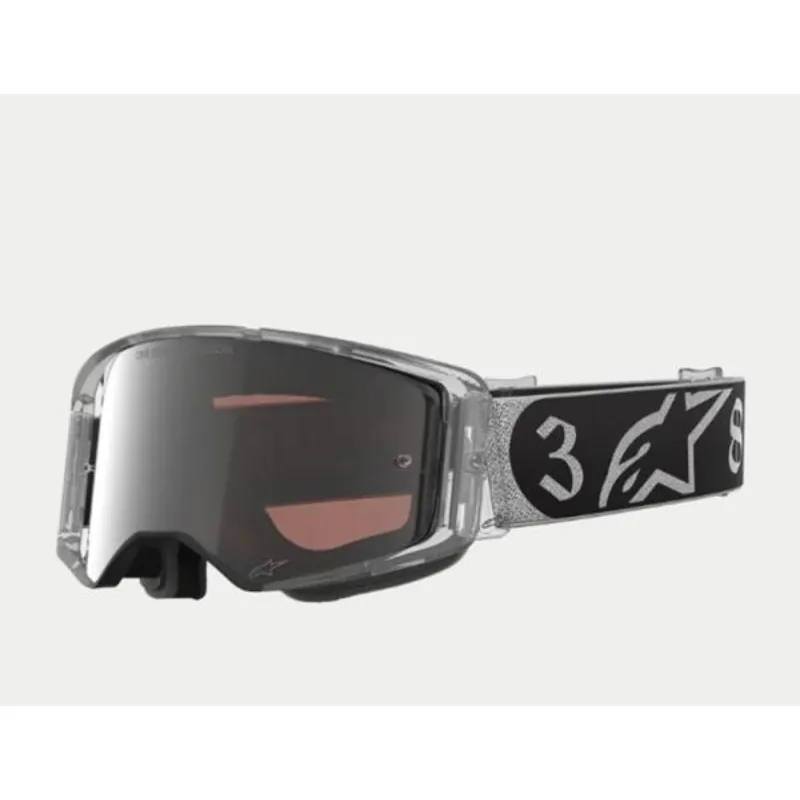 Alpinestars | Limited Crossbril DNGR38 XXV Supertech Zilver/Zwart Seizoensaanbieding