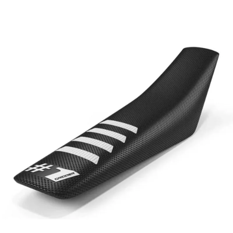 Aanbieding #1Gripper | Zadelhoes Ribbed Zwart/Wit