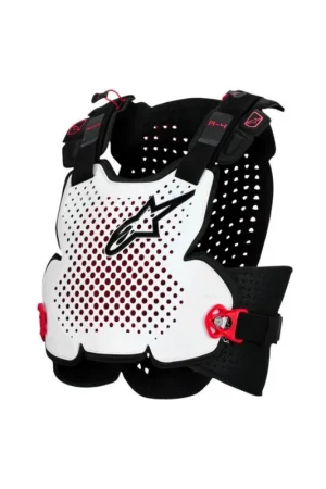 Alpinestars | BodyProtector A-4 Plasma Wit/Zwart Beperkte Voorraad