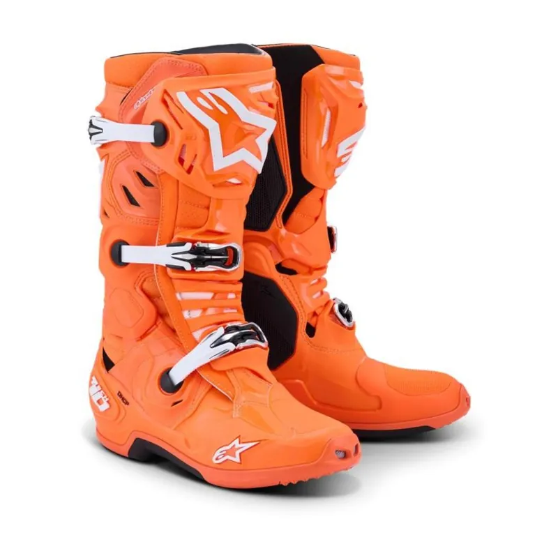 Veilige Betaling Alpinestars | Crosslaarzen Tech 10 Supervented Oranje