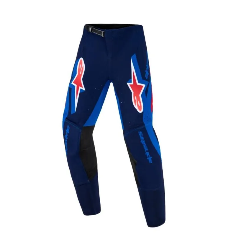 Speciale Aanbieding Alpinestars | Jeugd Crossbroek Supertech Vista Blauw/Rood