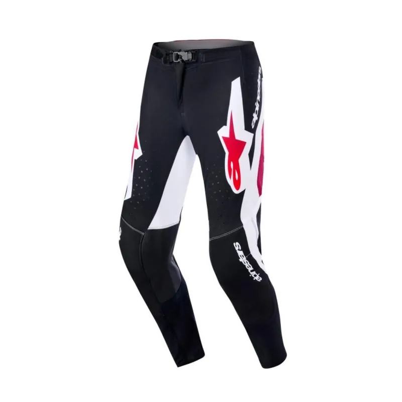 Merkproduct Alpinestars | Crossbroek Supertech AFD Vista Zwart/Rood