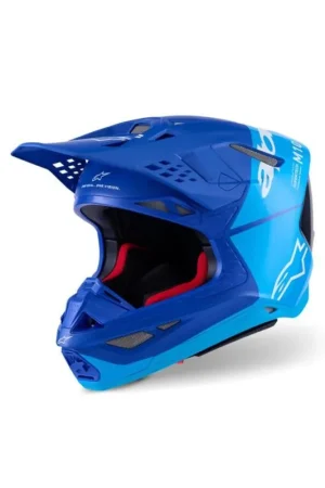 Veilige Betaling Alpinestars | Crosshelm S-M10 Flood Blauw