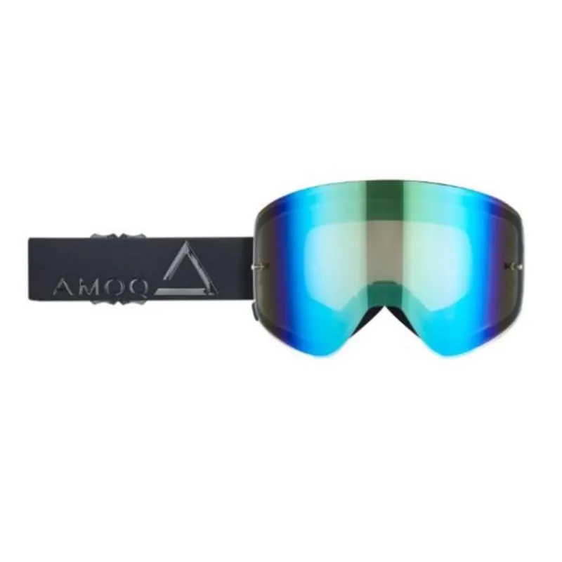 Meest Verkocht Amoq | Crossbril Magnetic Vision Vent Zwart - Blauwe Lens