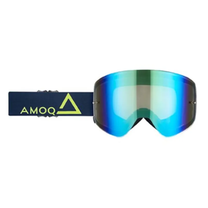 Goedkoop Amoq | Crossbril Magnetic Vision Blauw - Gouden Lens